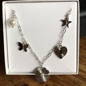 Jennifer Miller Clover Charm Necklace